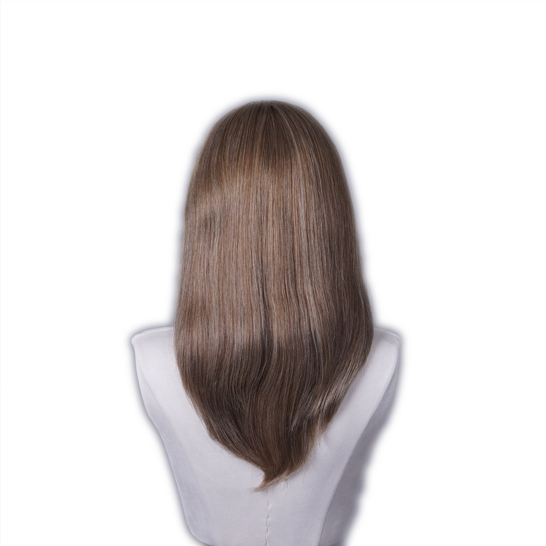 Jewish wig Silk Top Front Lace 14 Inches #16/10/8 | Guloor Hair