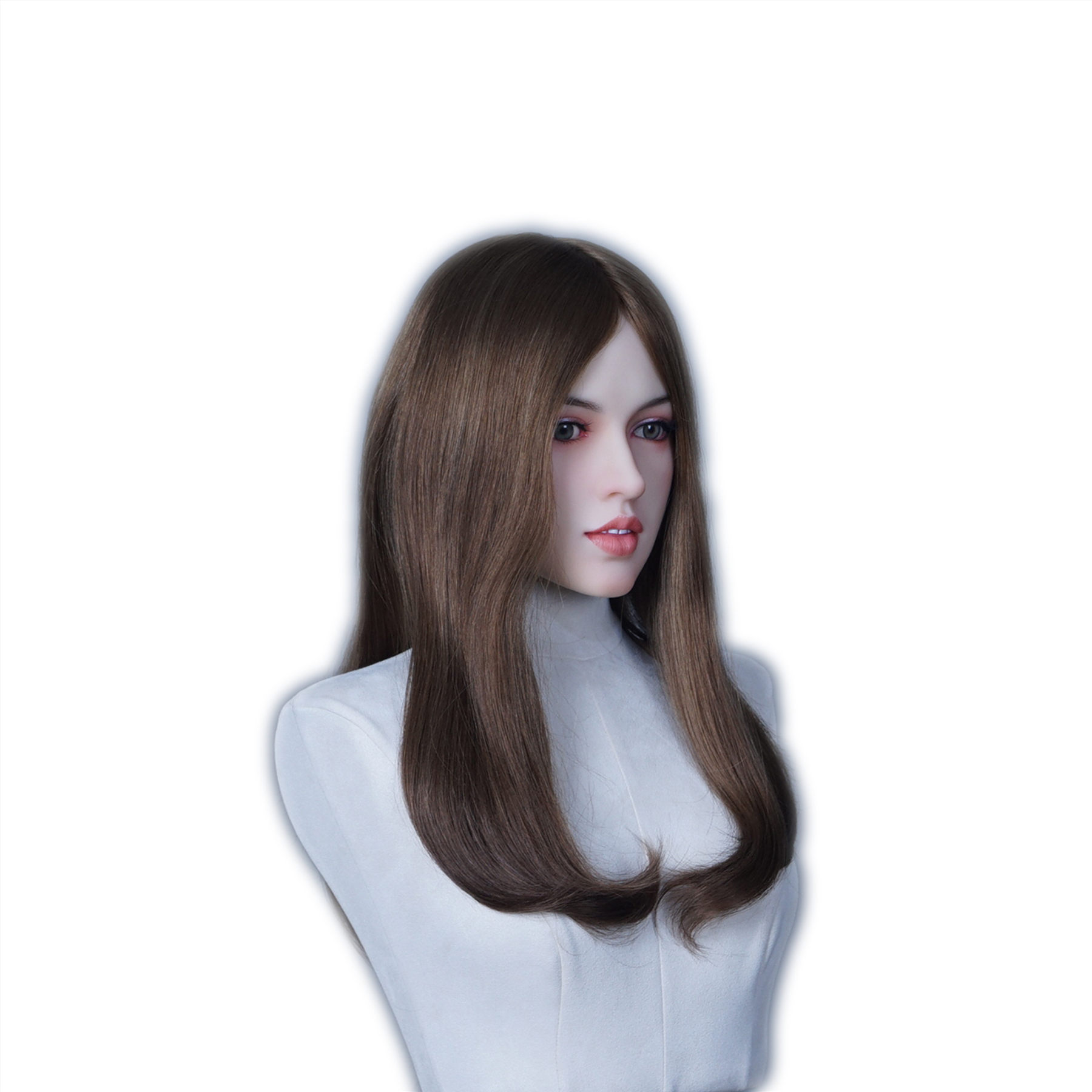 Jewish wig Silk Top  16''  Virgin Hair #10/8 | Guloor Hair