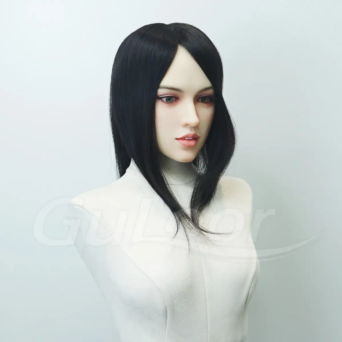 Fine Mono with Npu  12 inches Color#1B Human hair PU | Guloor Hair