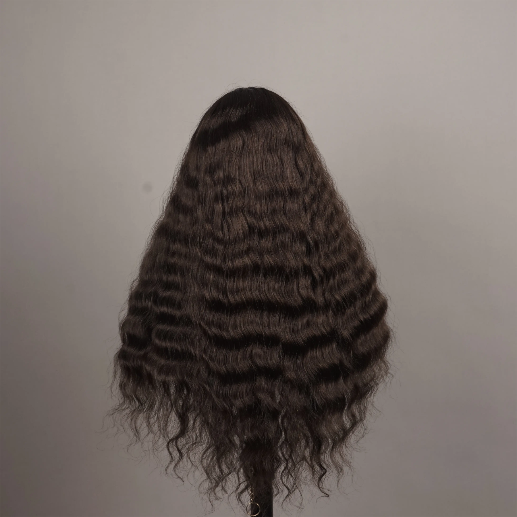 Full lace hand crocheted wig color #2 hair length 24 inches