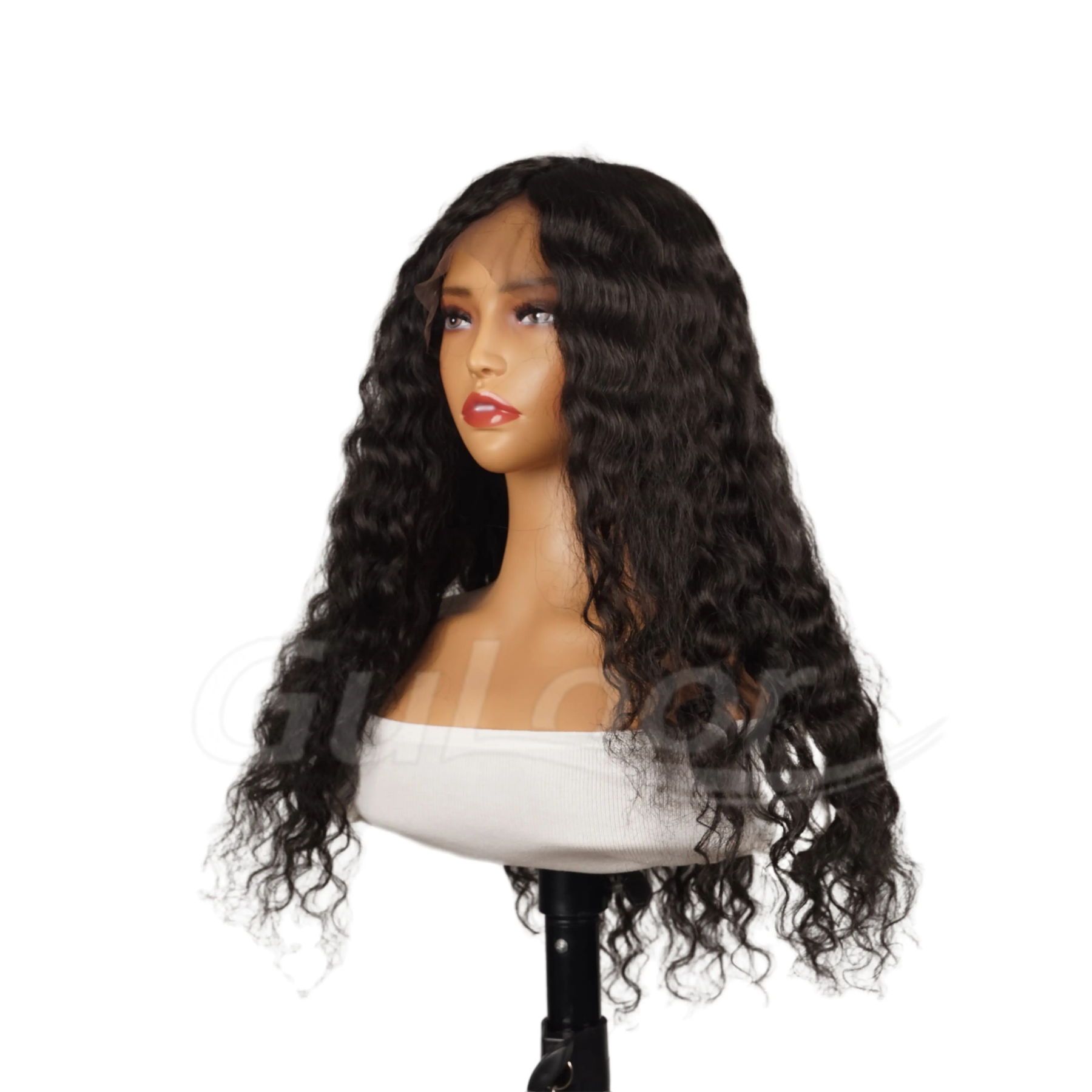 Full lace hand crocheted wigs body wave 22inches