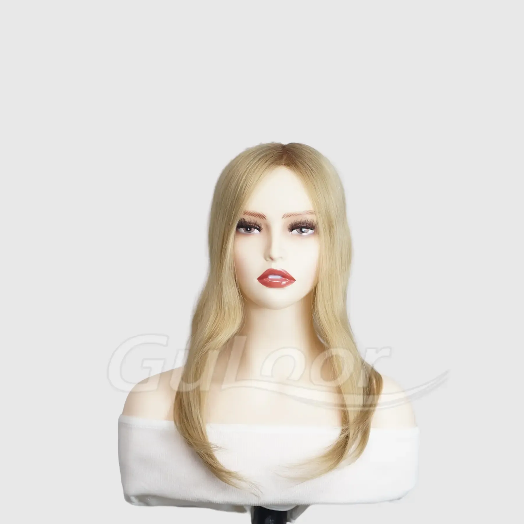 Silk Top With Pu Human Hair Highlight Color  | Guloor Hair