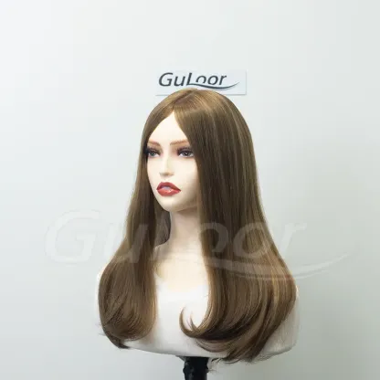 New Stock 16 Inches Silk Top All Hand Tied Made Color#8/#10 100% Chineses Virgin Hair