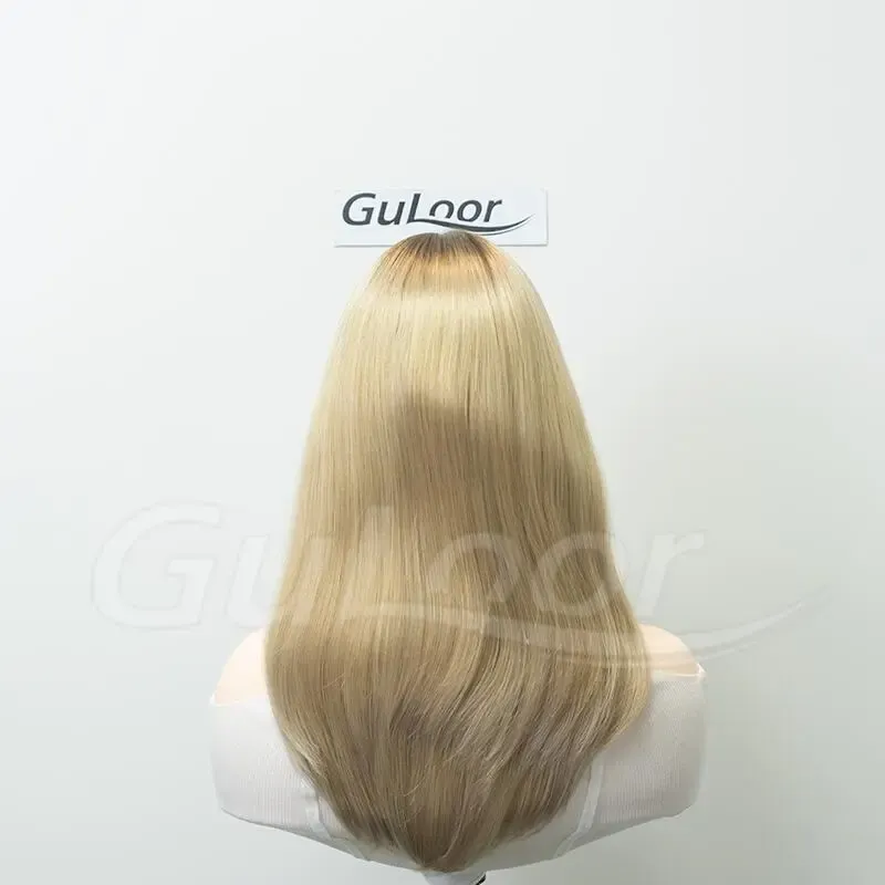 New Stock 15 Inches Silk Top Front Lace All Hand Tied Made Color#22F16S8 100% Chineses Virgin Hair