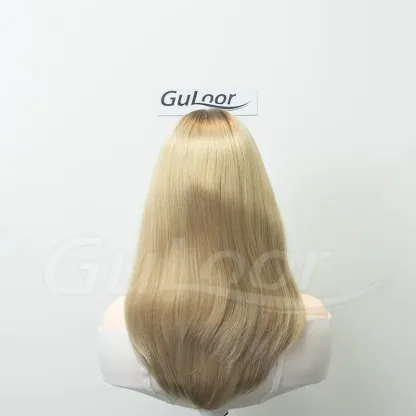 Jewish wig Silk Top Front Lace New Stock 15 Inches | Guloor Hair