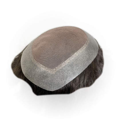 Human Hair Topper hair Color#dark brown hair Custom Order  | Guloor Hair