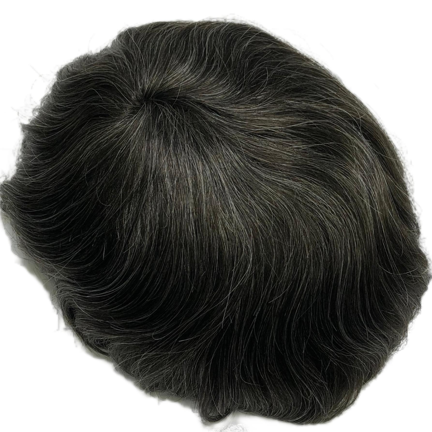 Wholesale Men Toupee #1B30 | French Lace Hair System  | Guloor Hair