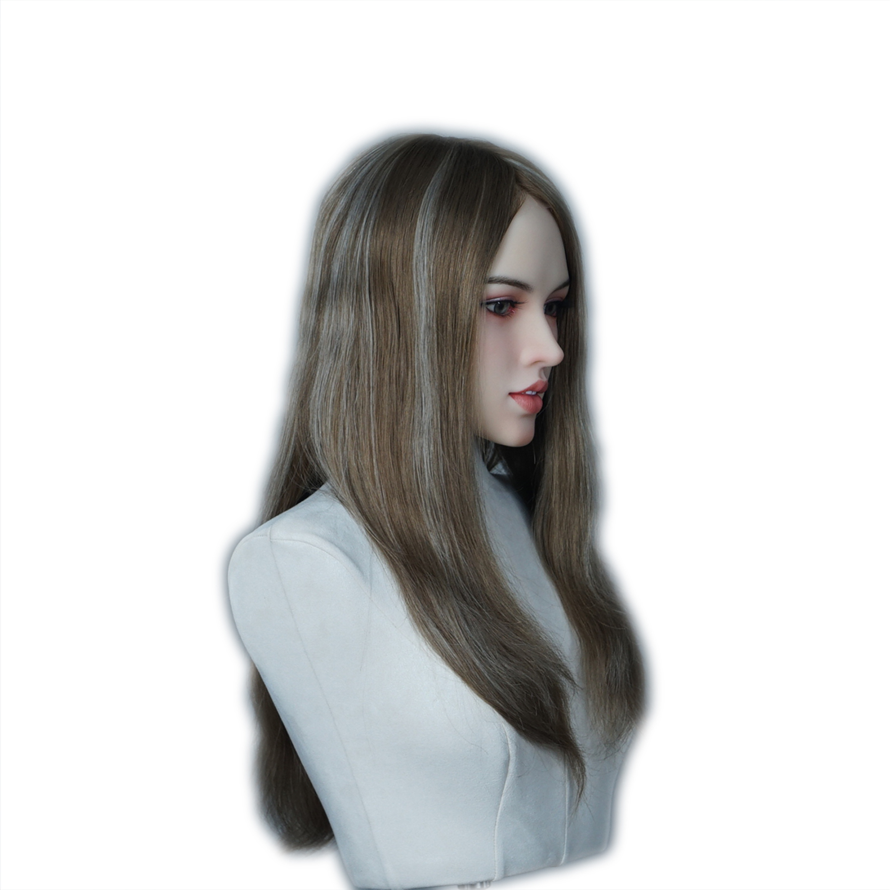 Jewish wig Silk Top Front Lace 20 Inches #10J613 | Guloor Hair