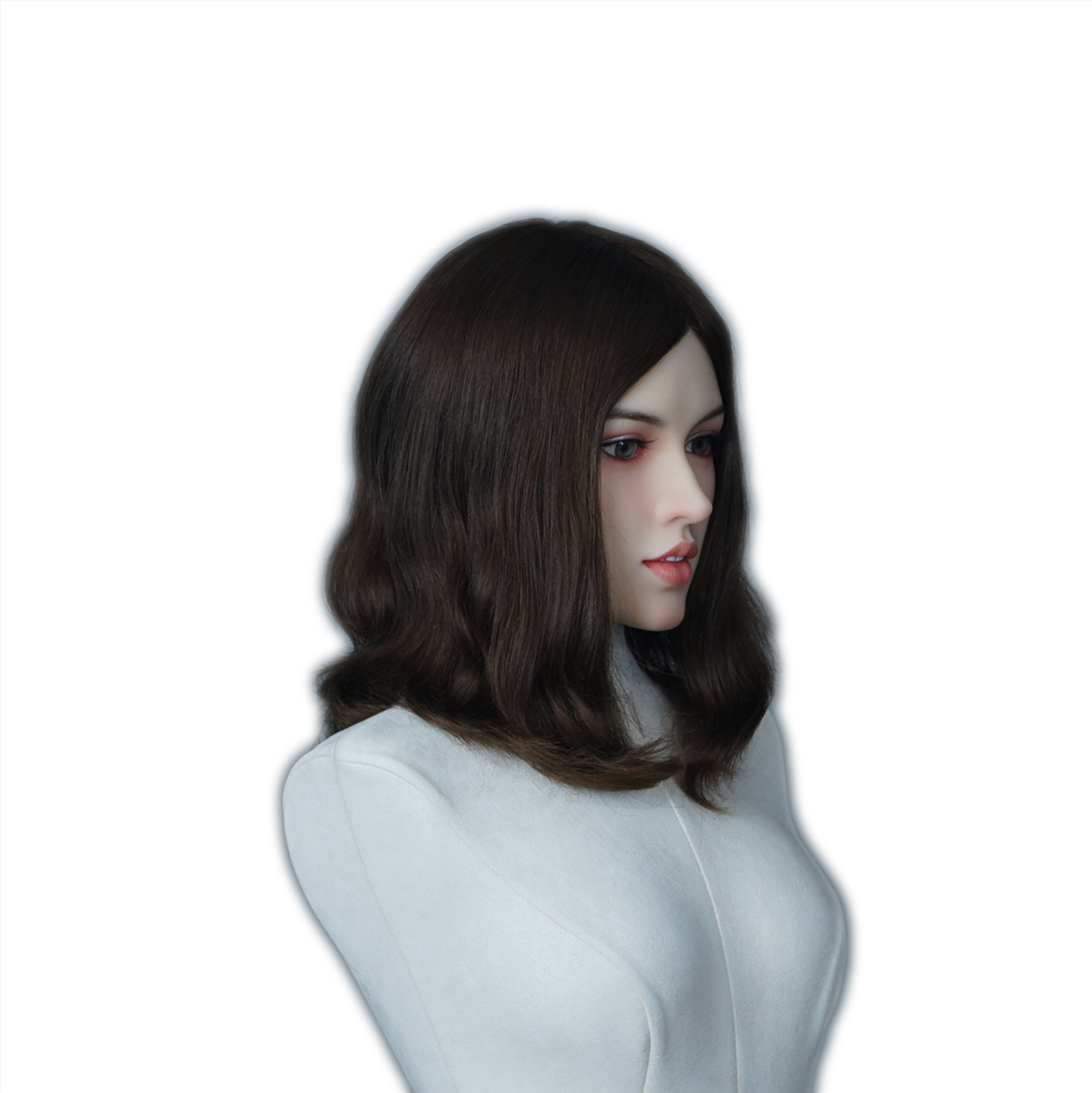 Jewish wig Silk Top Front Lace 14 Inches #6 | Guloor Hair