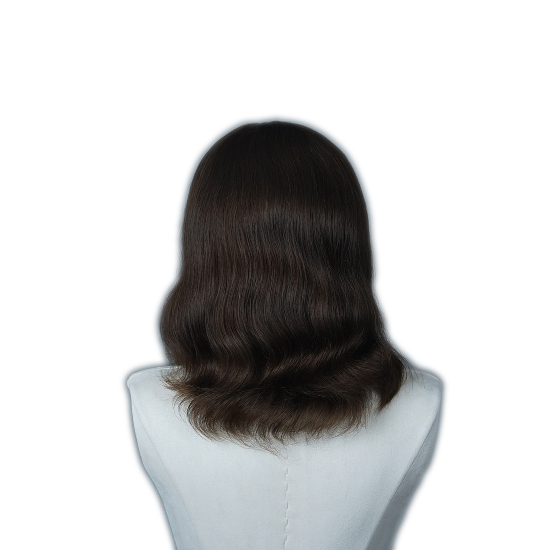 Jewish wig Silk Top Front Lace 14 Inches #6 | Guloor Hair
