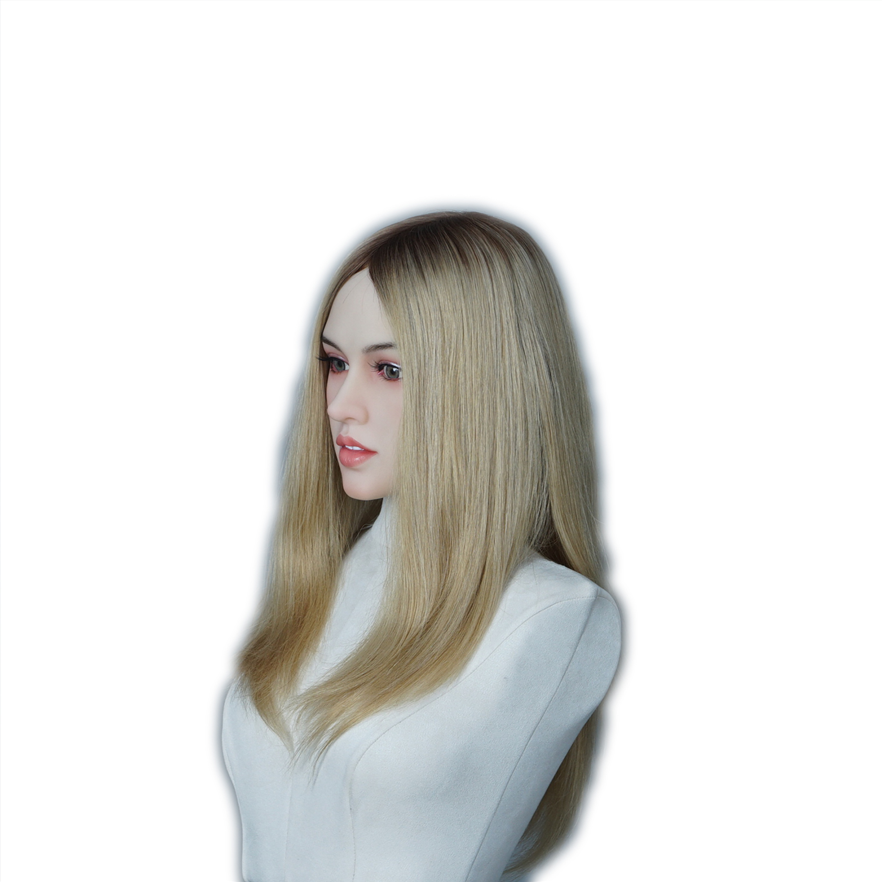 Jewish wig Silk Top Front Lace 20 Inches #R8/25/26 | Guloor Hair