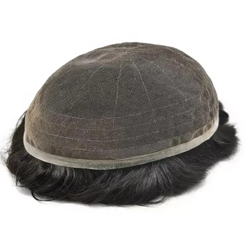 Lace-Wholesale Men Toupee In Stock #2 | French Lace Hair System  | Guloor Hair