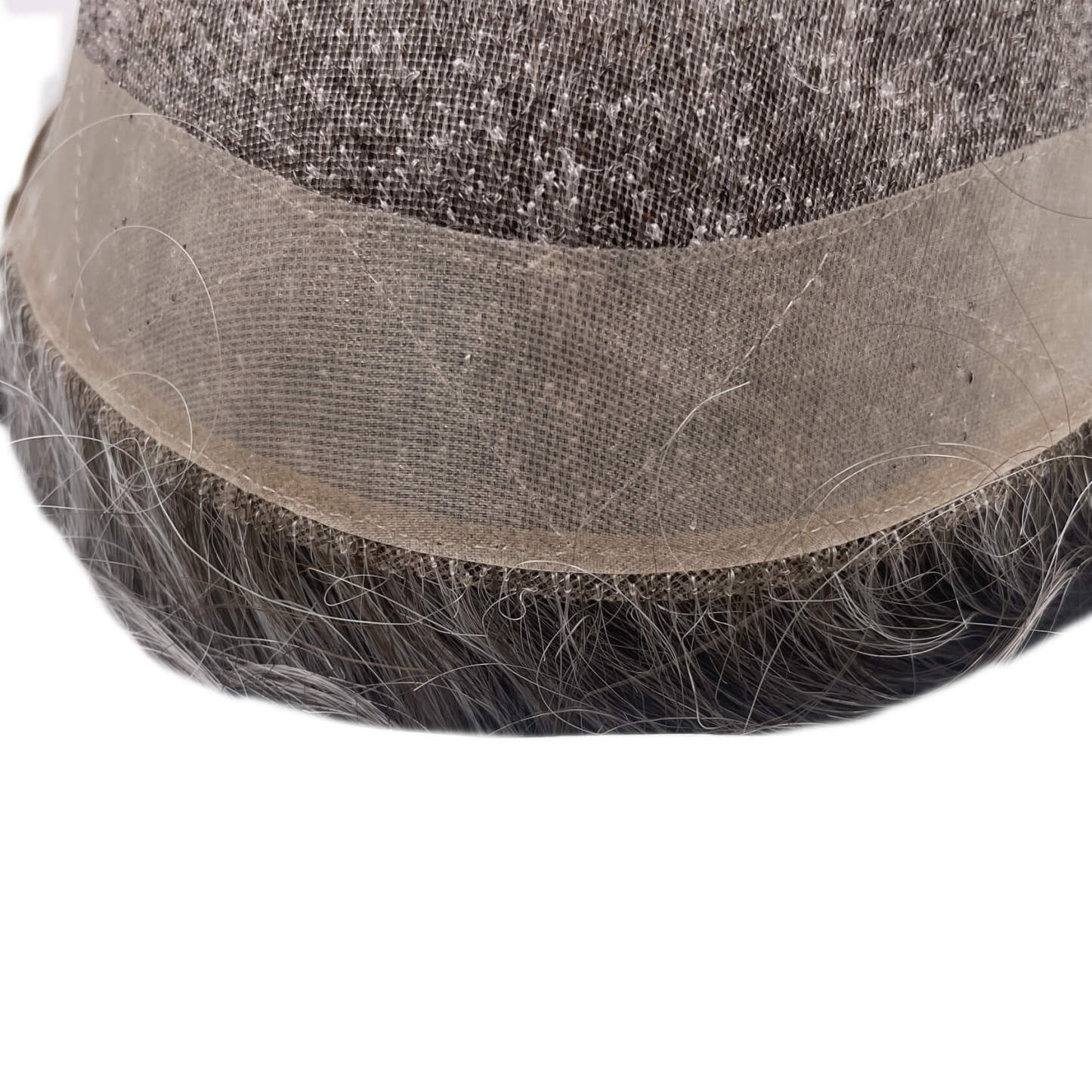 Custom Order Fine Mono Men's toupee 120% Density Made By Template/Color 550#