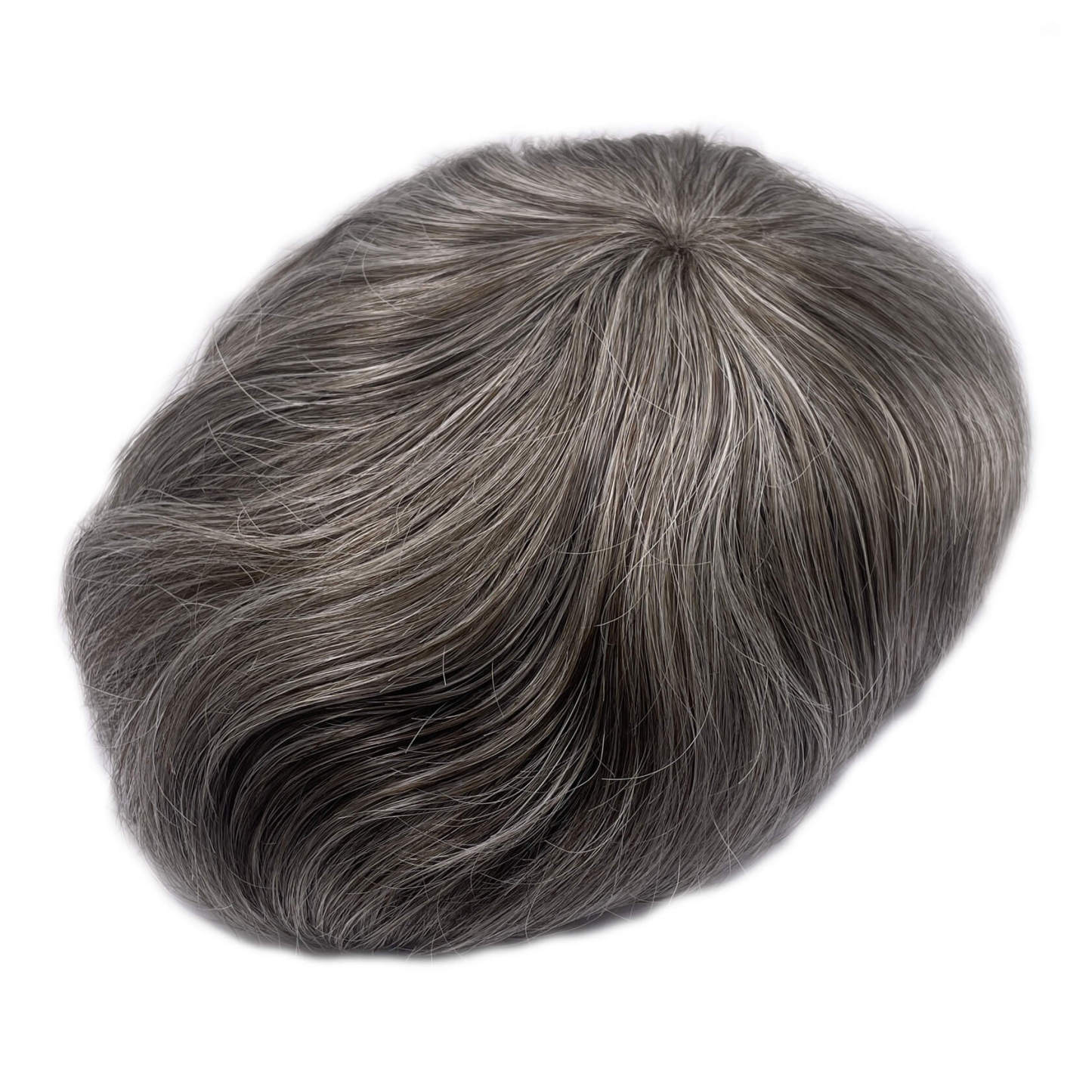 Custom Order Fine Mono Men's toupee 120% Density Made By Template/Color 550#