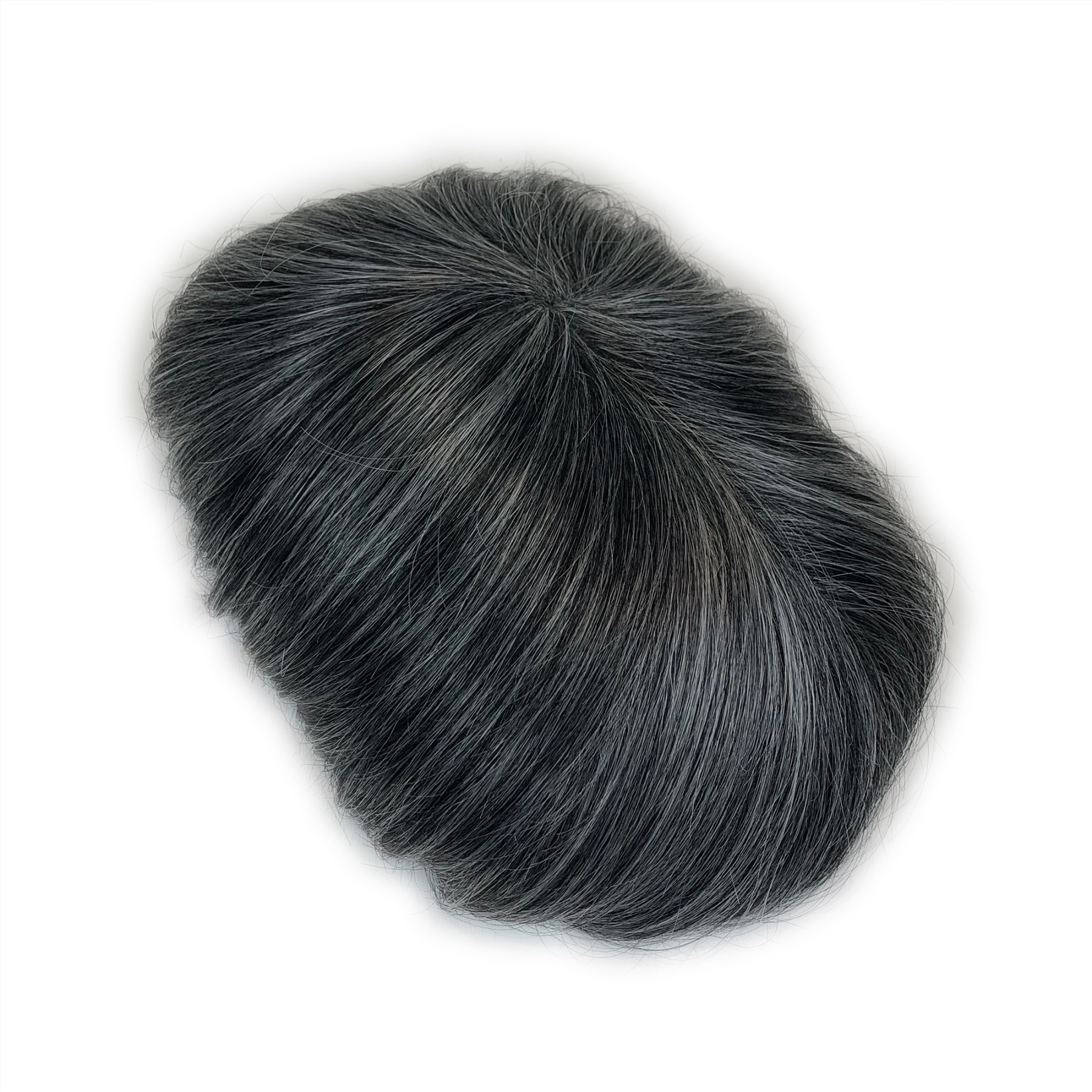 Custom Order Human Hair Skin V-loop #1 mix 50-60-65 Men toupee