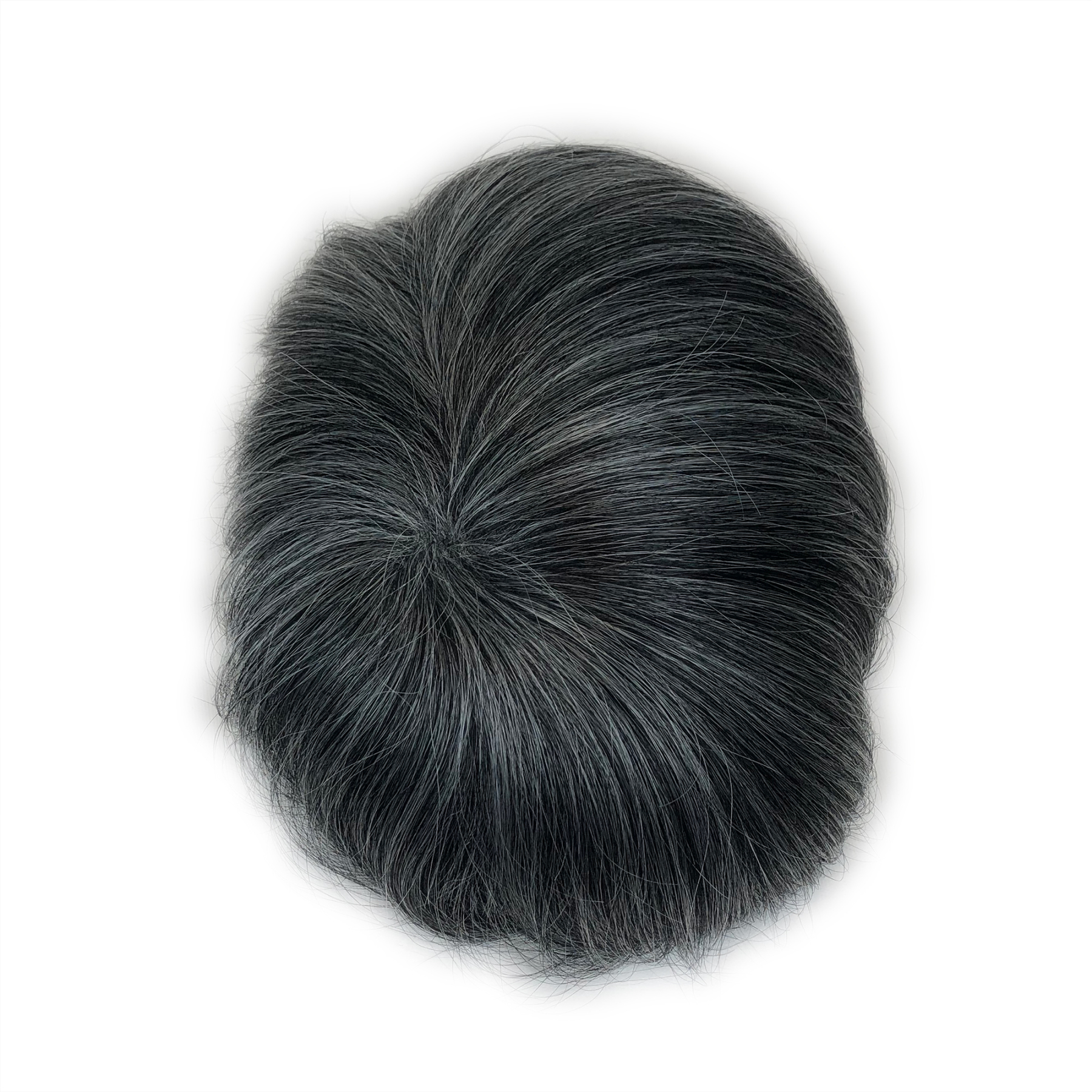 Custom Order Human Hair Skin V-loop #1 mix 50-60-65 Men toupee