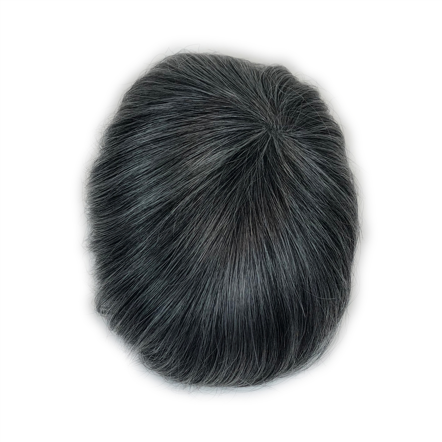 Custom Order Human Hair Skin V-loop #1 mix 50-60-65 Men toupee