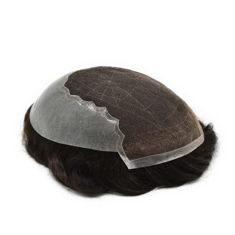 Q6 lace hair system high-quality toupee customized service | Guloor Hair