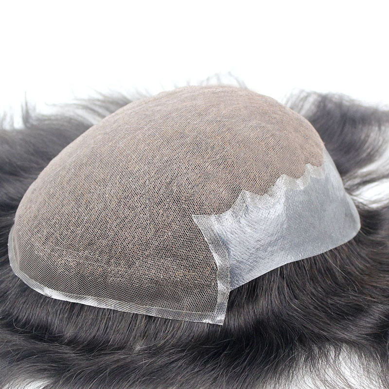 Lace-Wholesale Men Toupee In Stock #3 | Q6 Style Hair System  | Guloor Hair