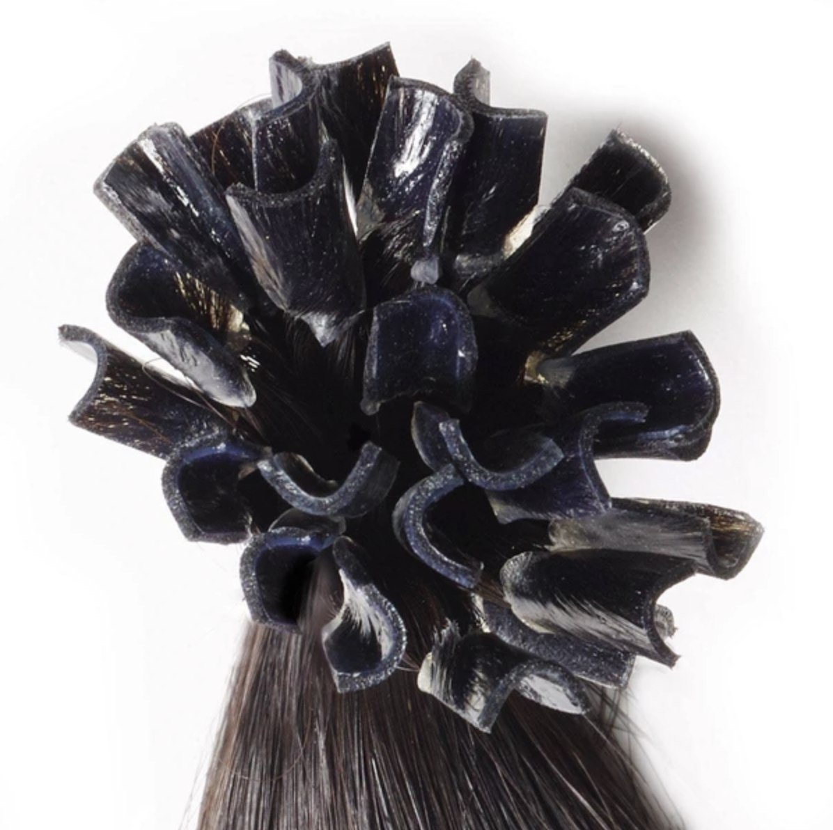 Curly Fusion U-Tip Human Remy Hair Extension