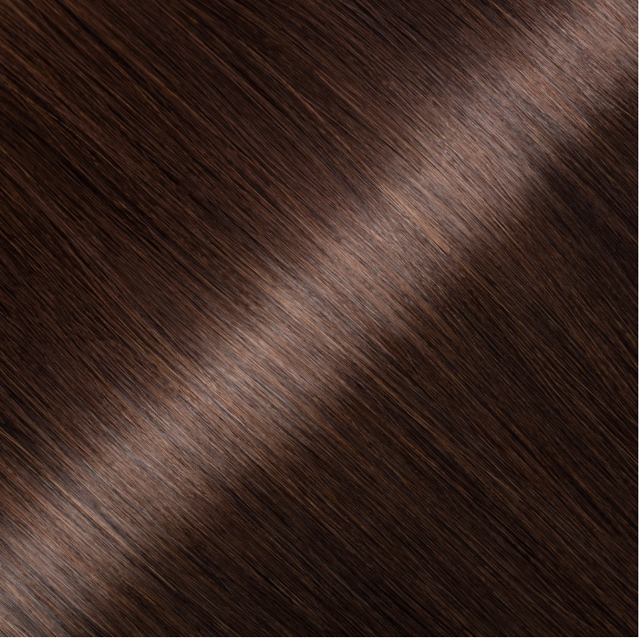 100% Indian Remy Clip-In Hair Extensions 120G 20'' Dark Brown