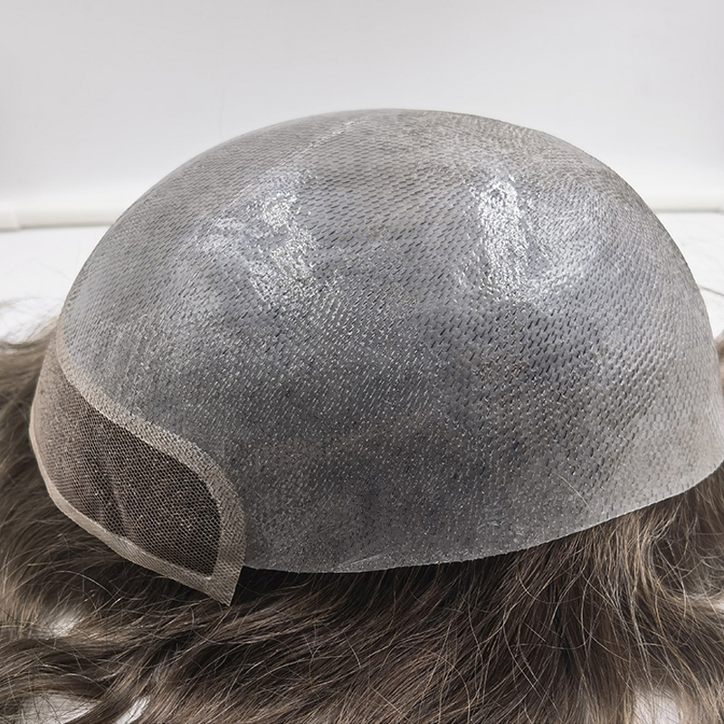 Skin with Front Lace Medium Density Men’s Toupee