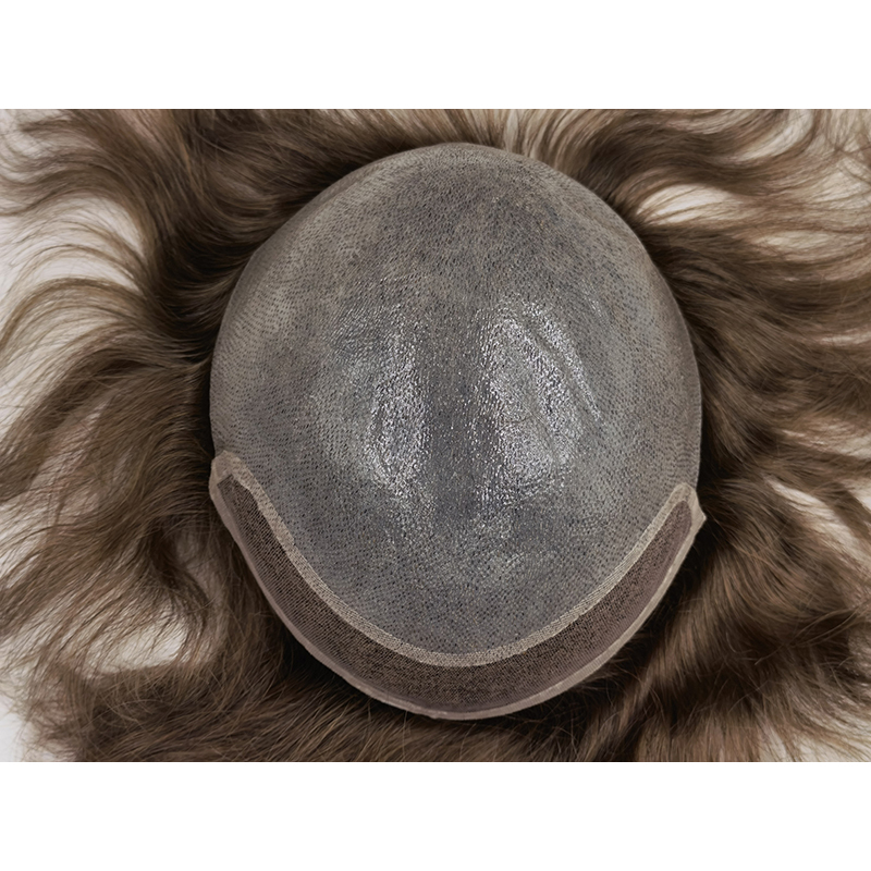 Skin with Front Lace Medium Density Men’s Toupee