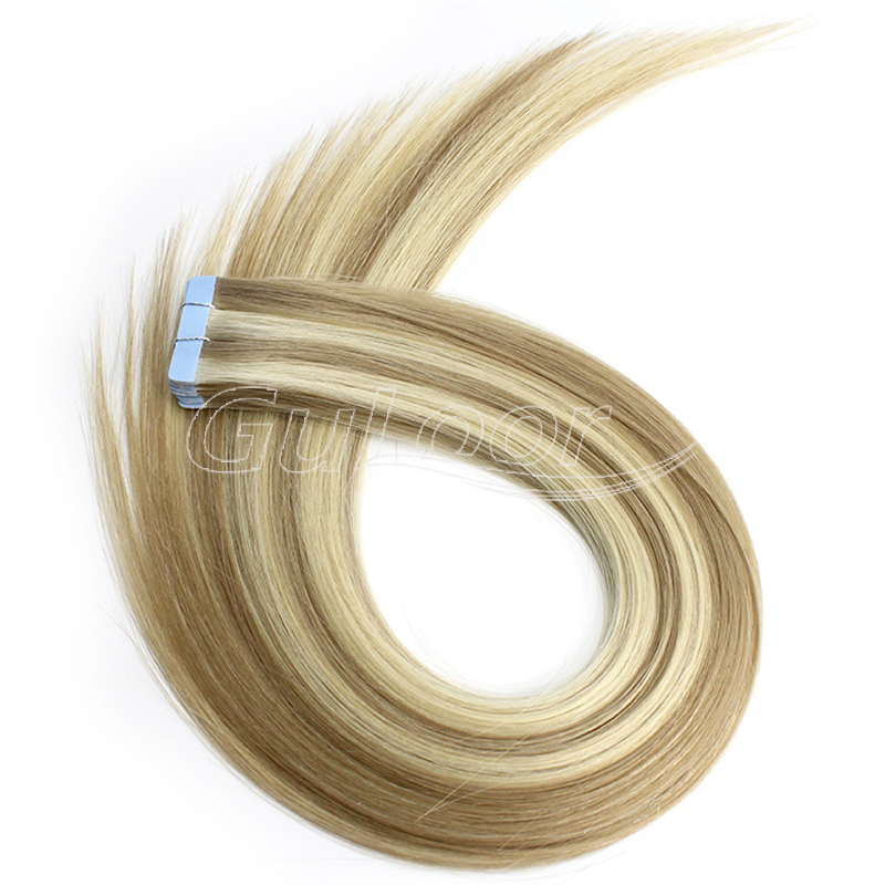 Human Tape In Remy Hair Extensions Double Drawn Wholesales