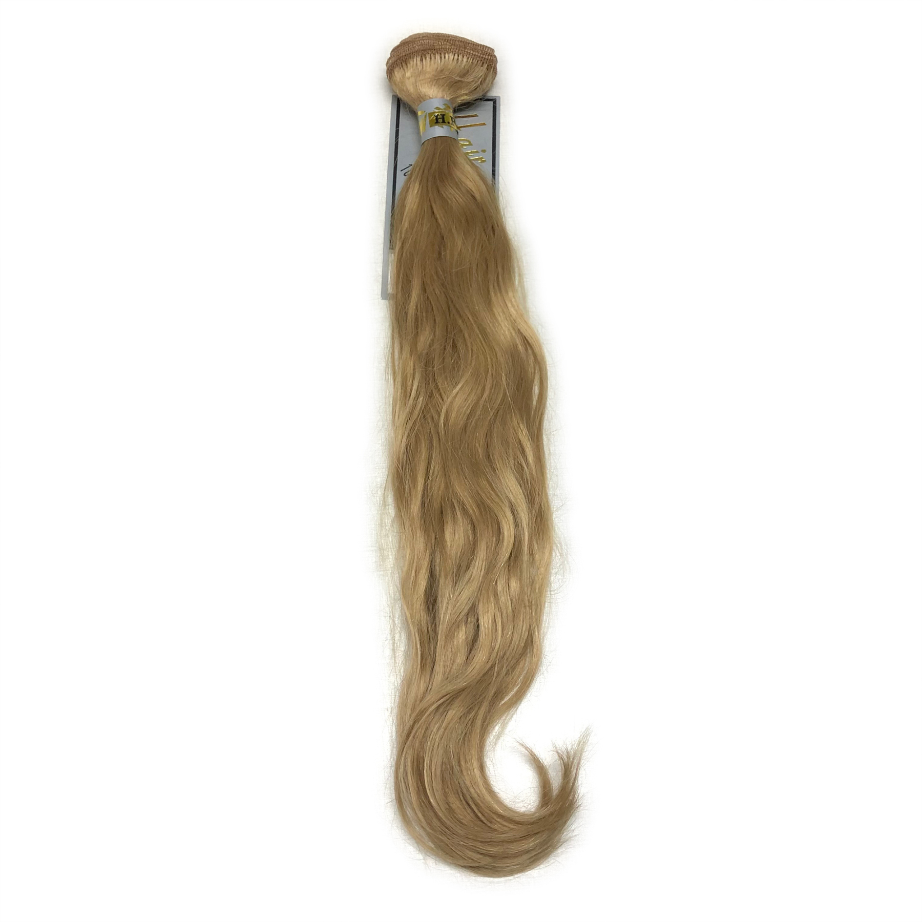 High-end hand-tied weft, blond hair, 16 inches long