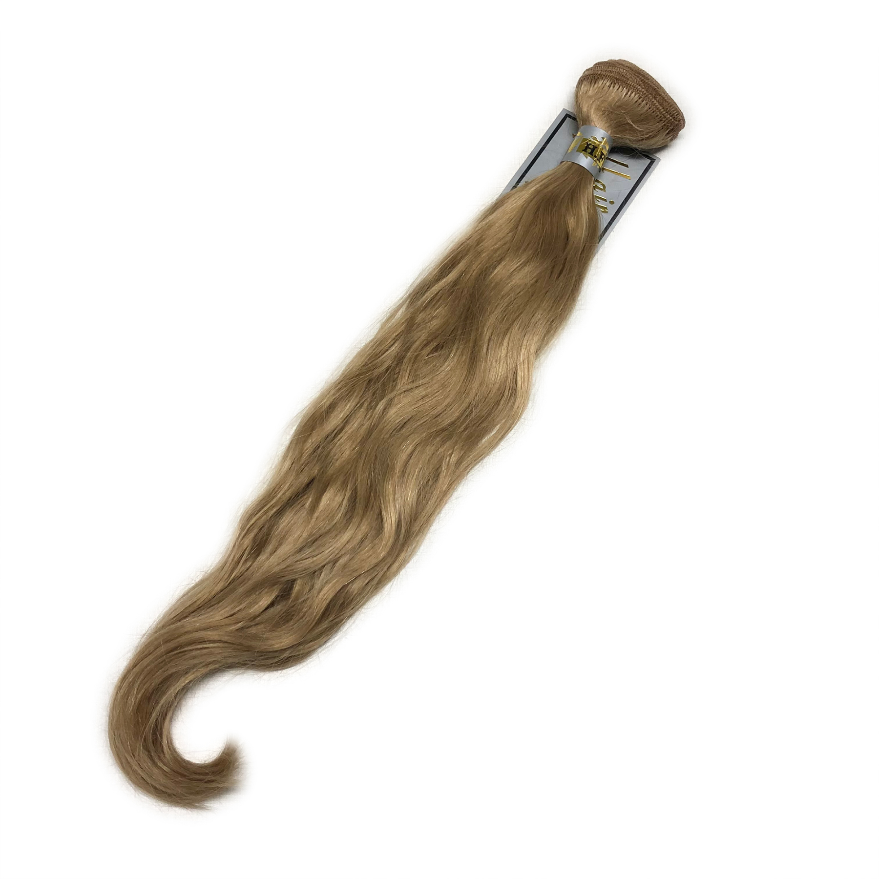 High-end hand-tied weft, blond hair, 16 inches long