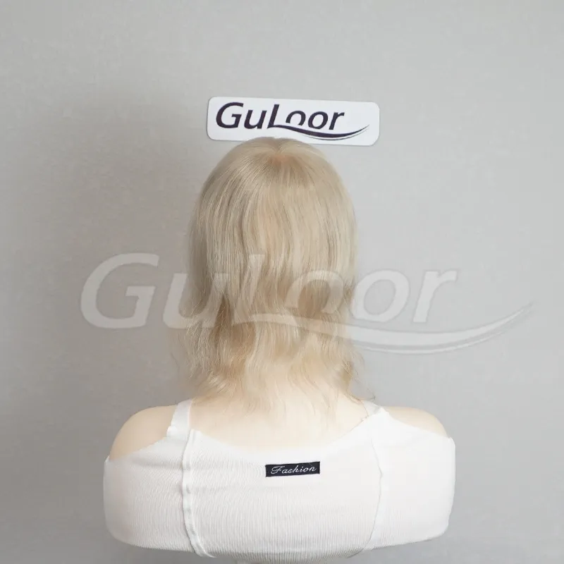Fine mono topper Color #3 Human Women's Topper  | Guloor Hair