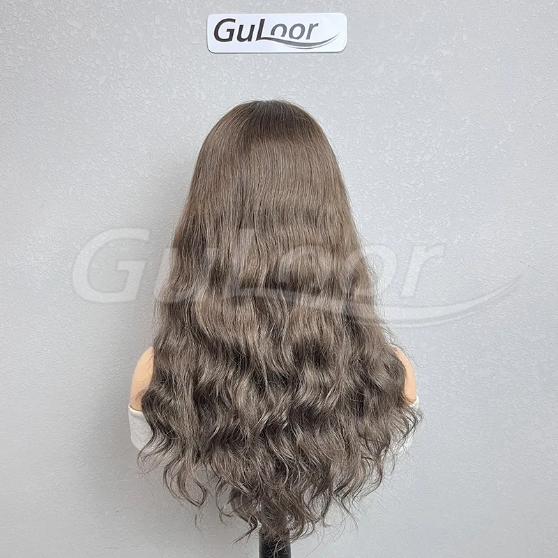 Customized hair system Hard Lace with weft 14 " | Guloor Hair