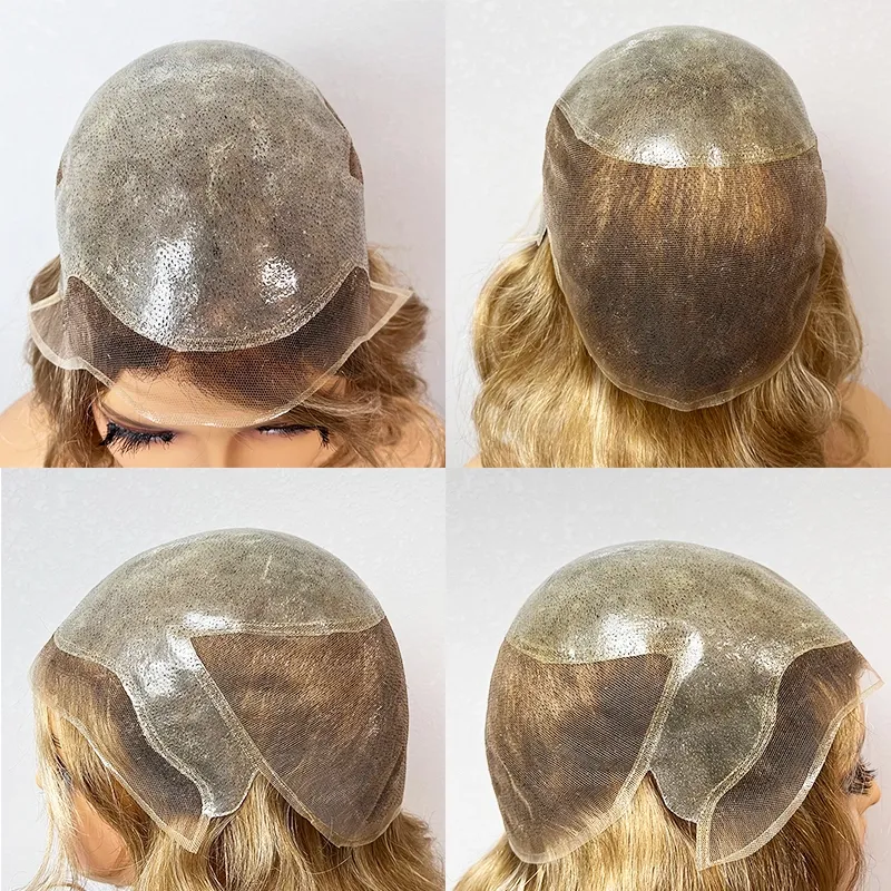 skin with lace topper light color  Custom Order  | Guloor Hair