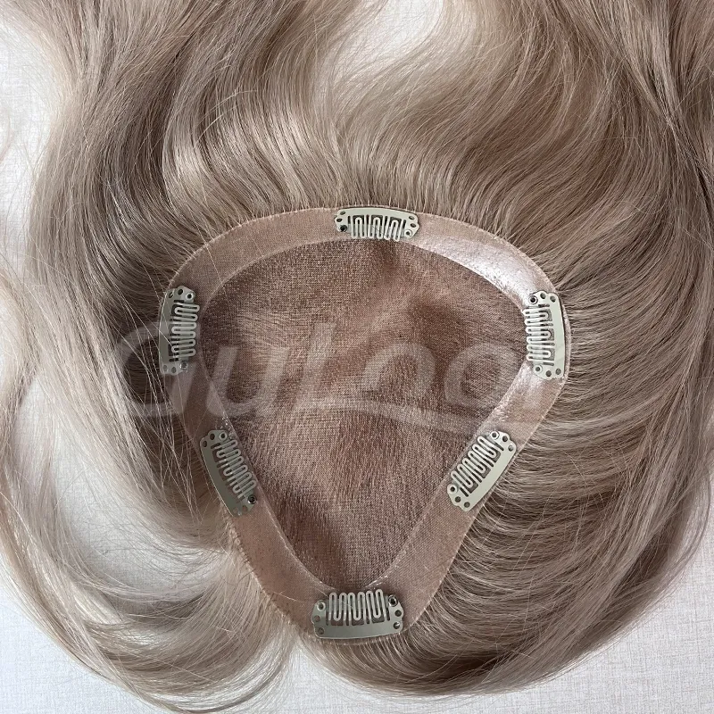 Fine mono topper Color #3 Human Women's Topper  | Guloor Hair