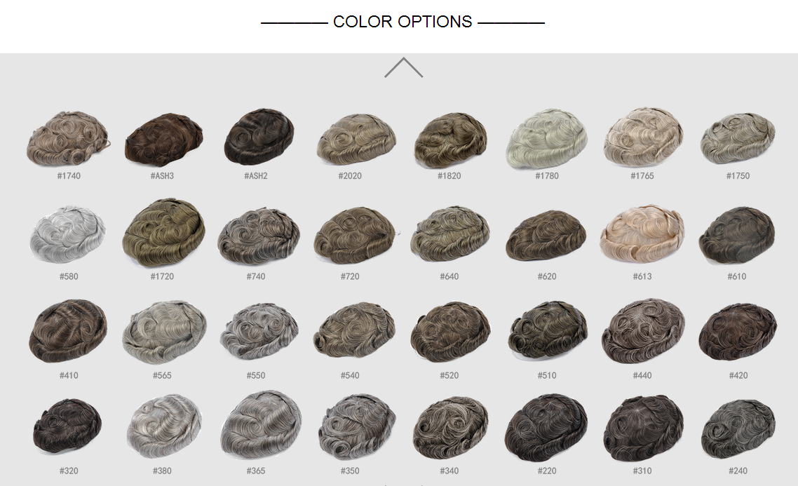 French Lace with Thin Skin Hairpieces | Q7 | Guloor Hair