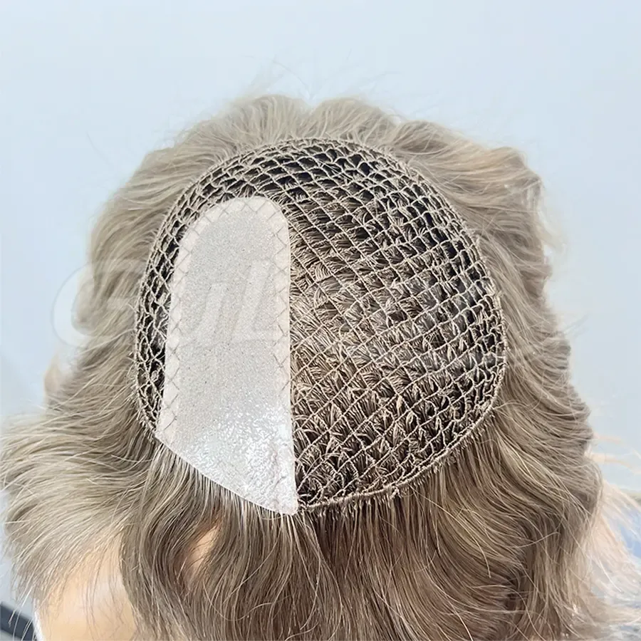 Human Hair Topper # 8 Color  Women's Topper  | Guloor Hair