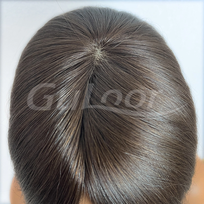Silk Topper Women's Topper #6 color European Hair | Guloor Hair