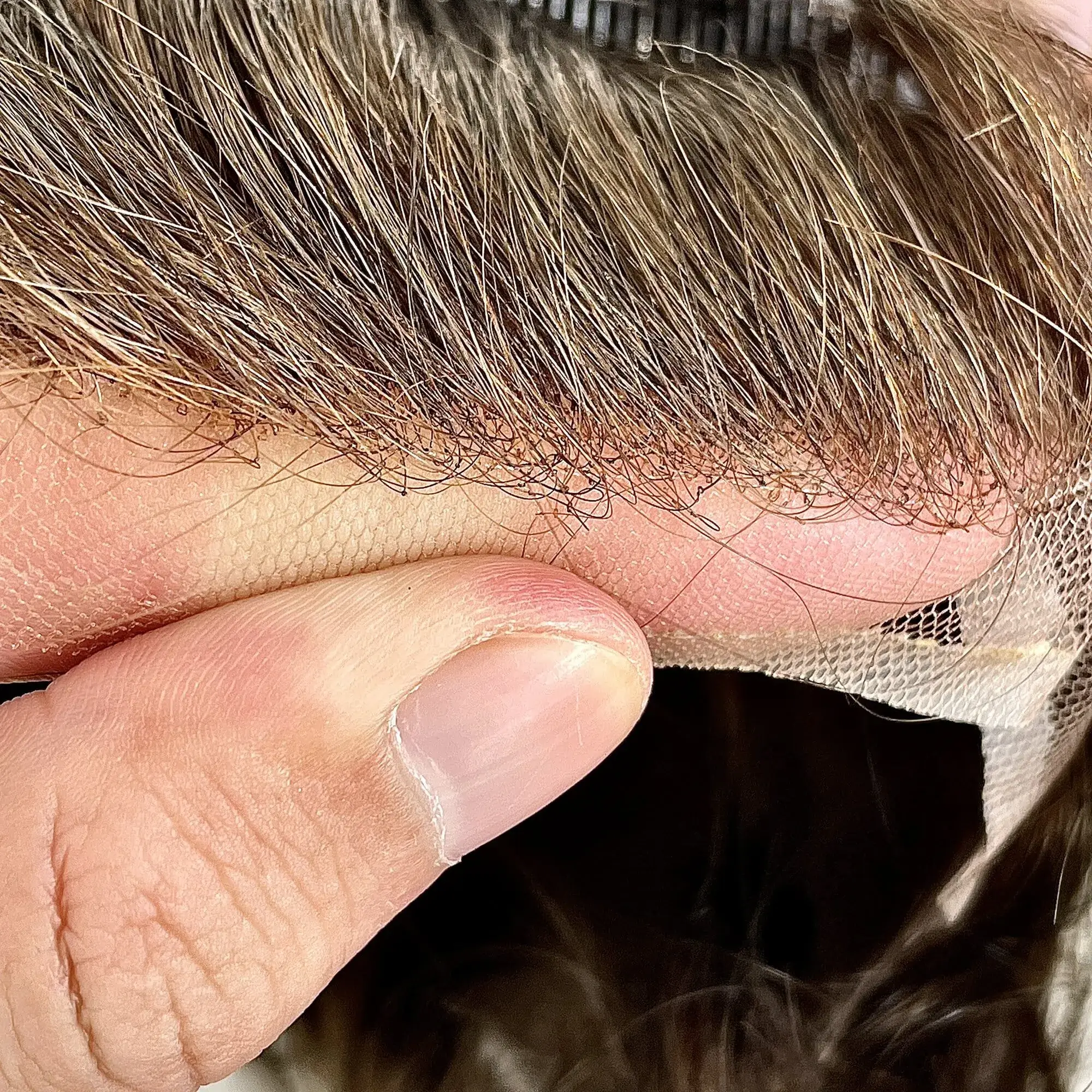 Lace-Wholesale Men Toupee In Stock #8 | Q6 Style Hair System  | Guloor Hair