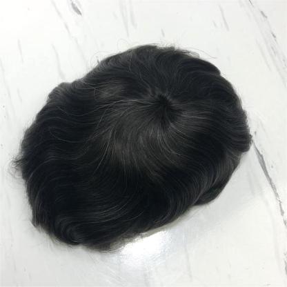 Wholesale Men Toupee #1B10 | Swiss Lace Hair Systems   | Guloor Hair