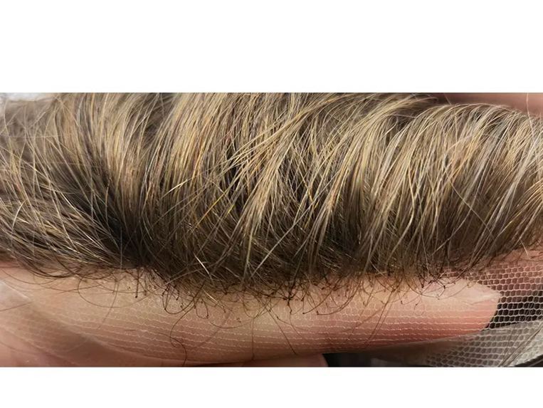 Skin with Front Lace Medium Density Men’s Toupee