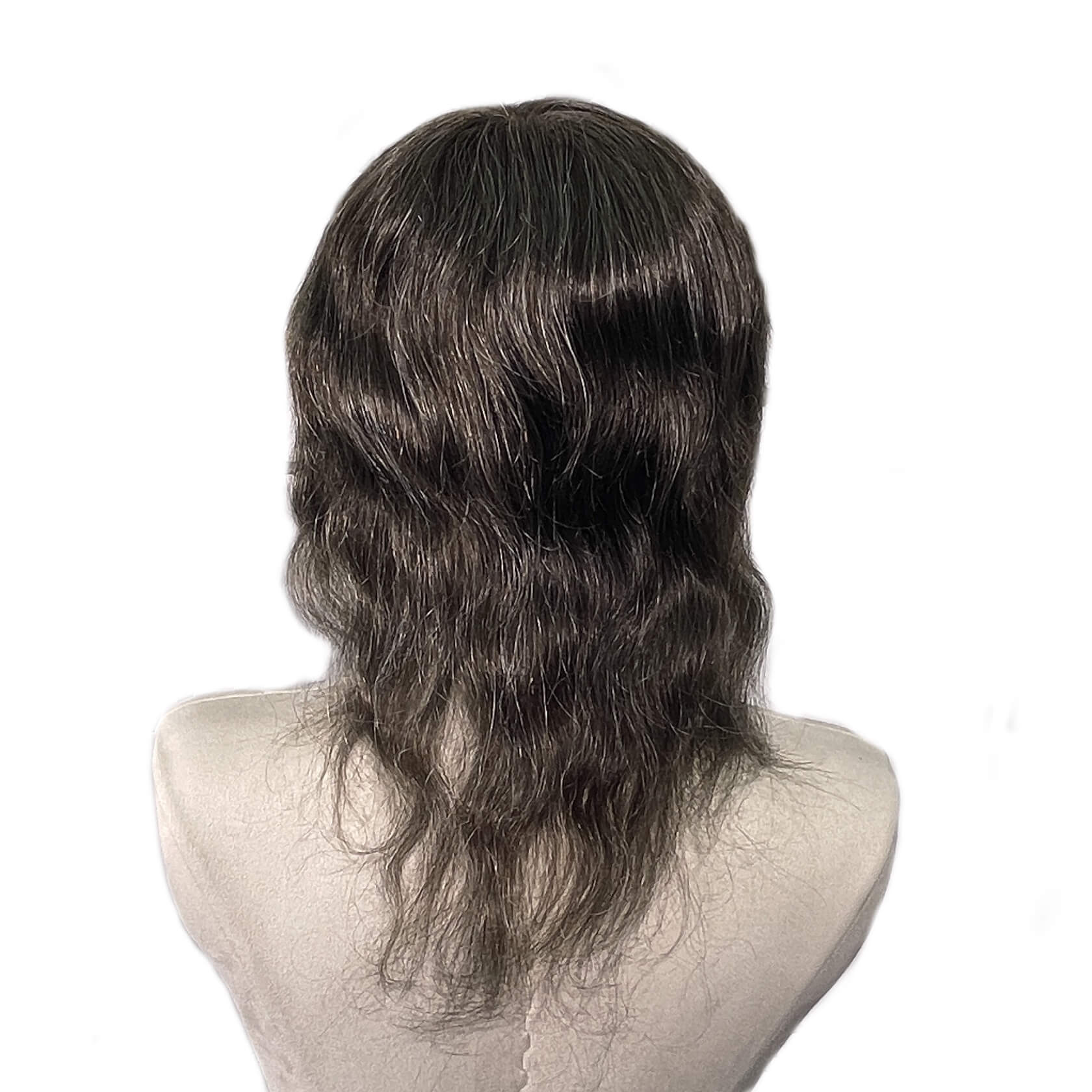 Custom Order Fine Mono WoMen's toupee 120% Density Made By Template/Color 520#