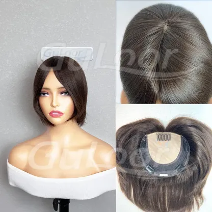 Silk Topper Women's Topper #6 color European Hair | Guloor Hair
