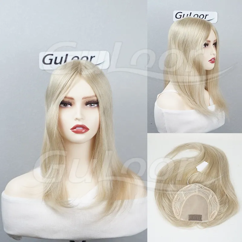 Silk Top base Women's Topper #16 color virgin hair | Guloor Hair