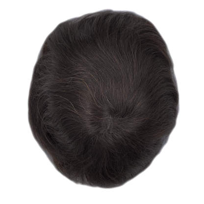 Wholesale Men Toupee In Stock #1B | Q6 Style Hair System  | Guloor Hair