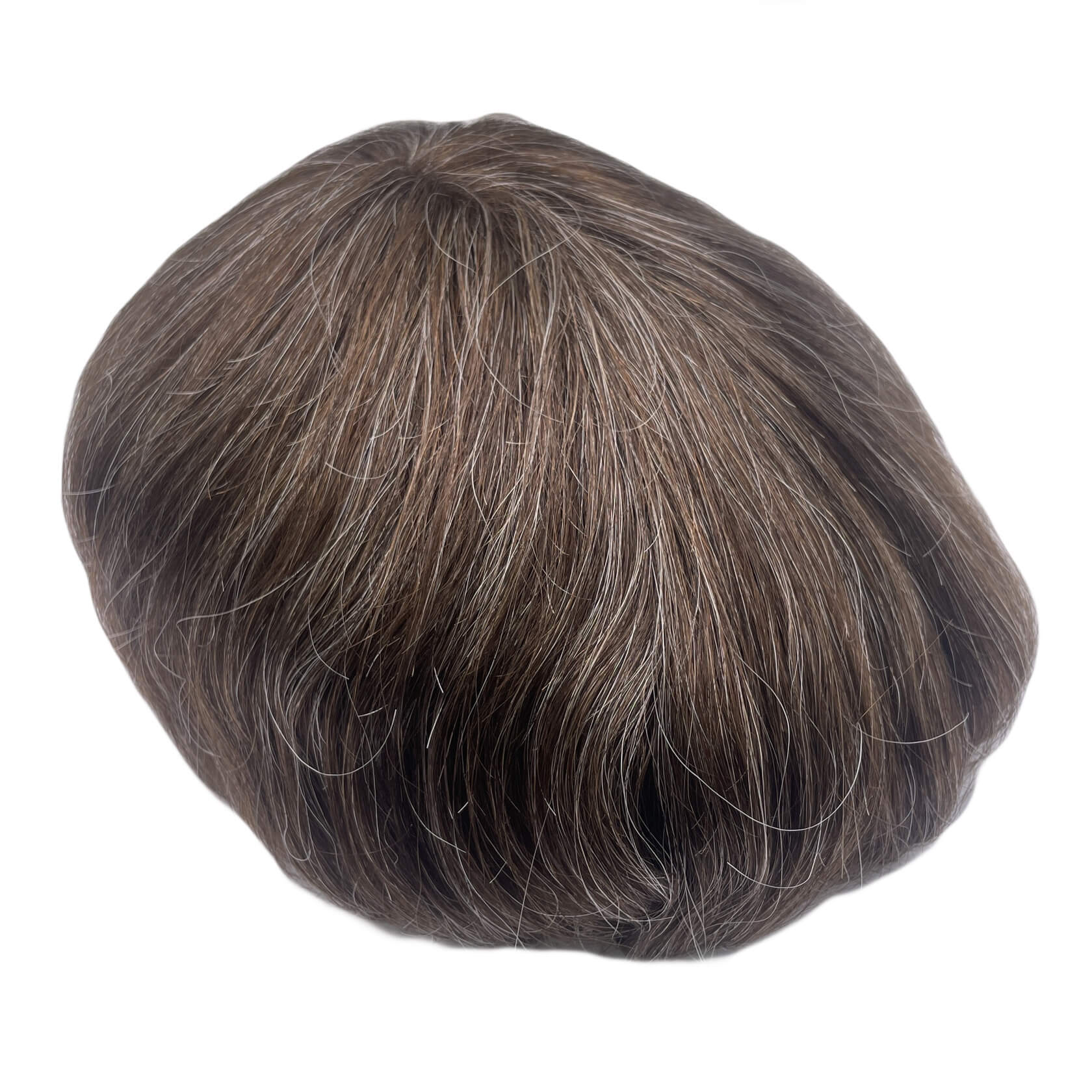 SKIN-Custom Order Human Hair Skin V-loop #425 Men toupee