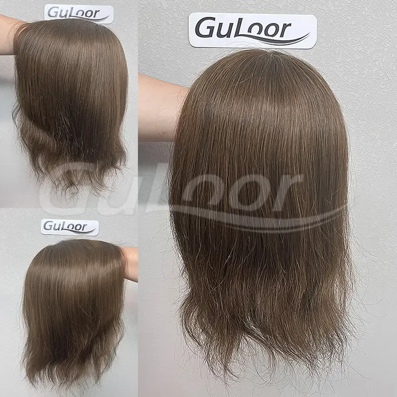 skin with lace topper # R4 Color  Custom Order  | Guloor Hair