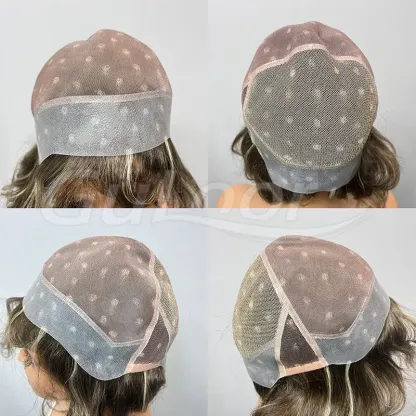 Human Hair Topper # 6 Color  Custom Order  | Guloor Hair