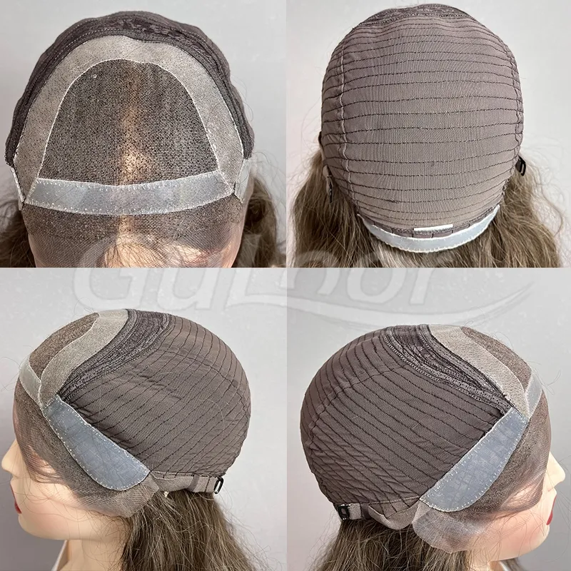 Customized hair system Hard Lace with weft 14 " | Guloor Hair