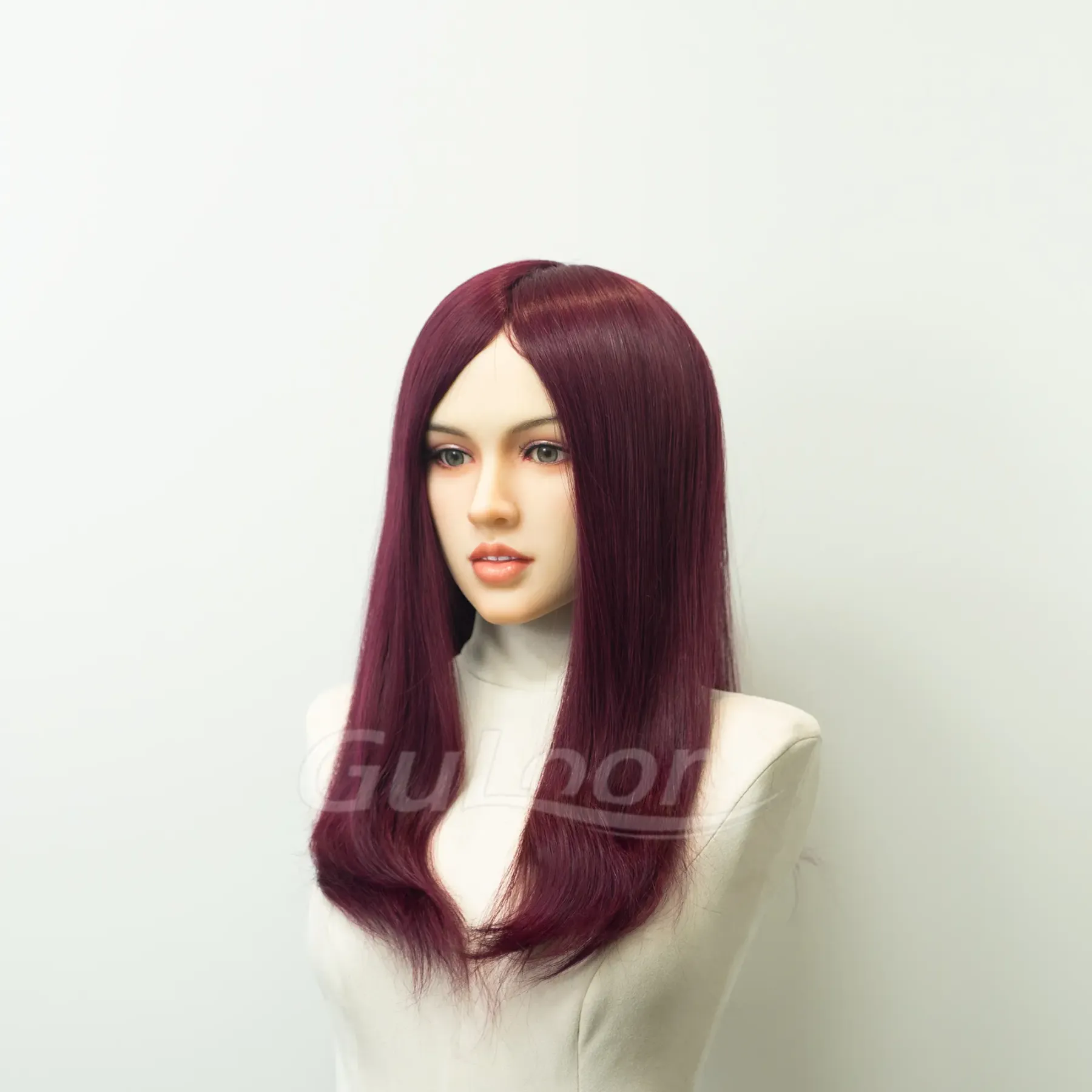 Customized women's toupper Fine Mono with Pu | Guloor Hair