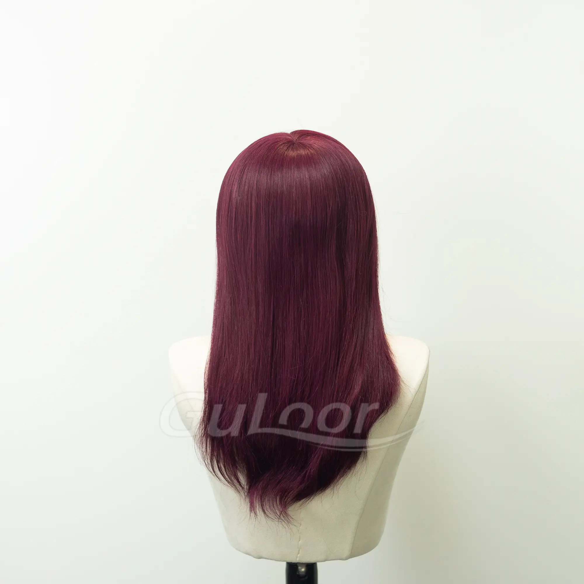 Customized women's toupper Fine Mono with Pu | Guloor Hair